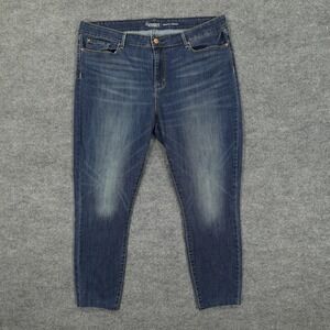 Signature By Levi Strauss Jeans Womens 20 Blue Skinny Mid Rise Stretch Denim